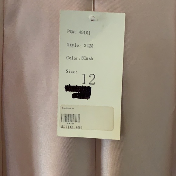 NWT - Lazaro Noir Prom Gown - Picture 6 of 6